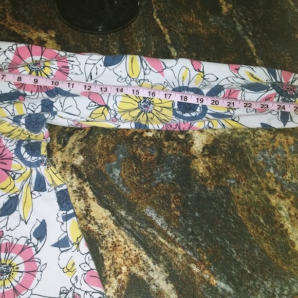 Merona Floral Zip Up Hooded Sweatshirt size XXL NWOT. - Picture 9 of 9